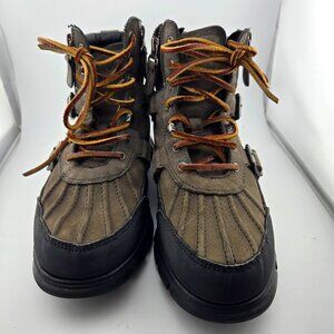 🧥 Polo Ralph Lauren Demond Duck Boots |Men’s Size 8 |Dark Grey | Rugged Outdoor